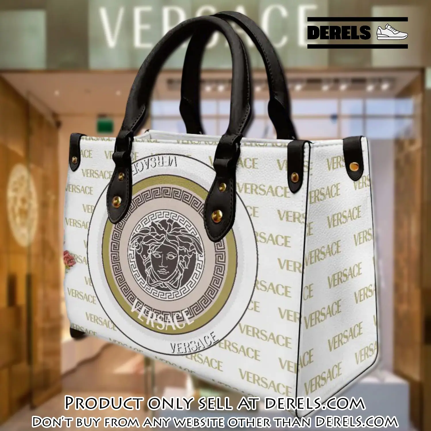 Versace women luxury leather handbag 3d lhb1074 dr2835318